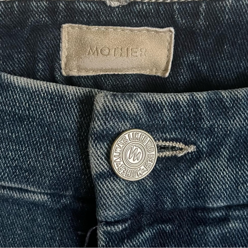 MOTHER High Rise Blue Jeans - Picture 13 of 16